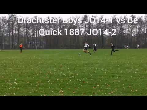 (21-22) Drachtster Boys JO14-1 vs Be Quick 1887 JO14-2