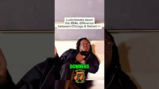 Lucki Breaks Down The REAL Difference Between Chicago &amp; Detroit 👀 #shorts #viral #fyp #trending