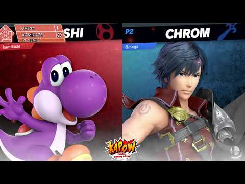 Smash Ultimate Tournament 1/27/19 - Kamikaze(Yoshi) Vs Omega(Chrom) - W. Semis