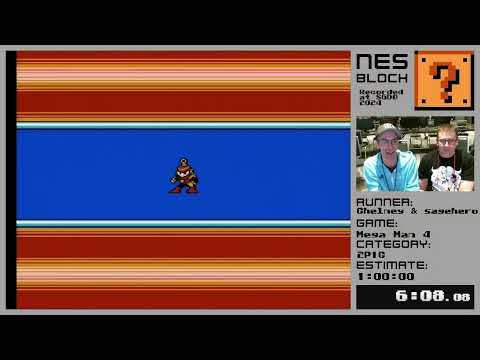 NES Block Summer 2024 [24] Mega Man 4 by Chelney & sagehero