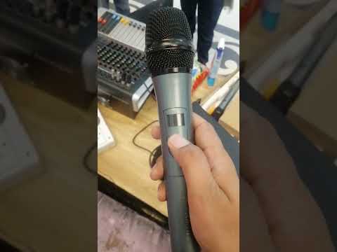 How to operate wireless Mic for amplifier