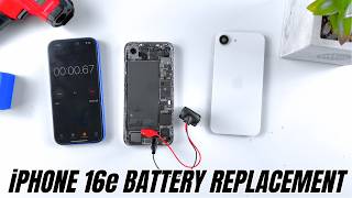 iPhone 16e Battery Replacement: Step By Step DIY Phone Repair Guide For Beginners!