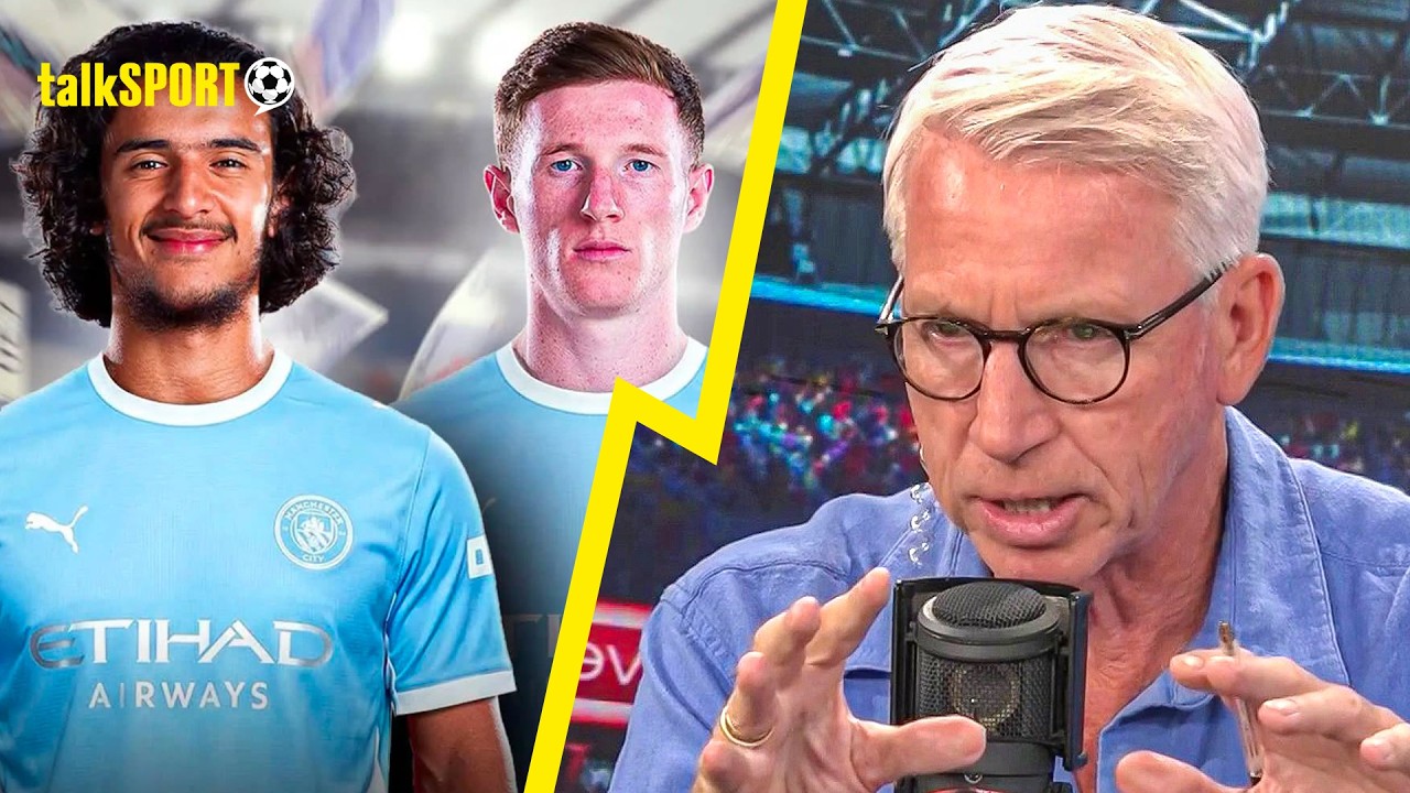 "HE WON'T REPLACE RODRI" Alan Pardew EXPLAINS how Man City setup with Anderson & Bouadd