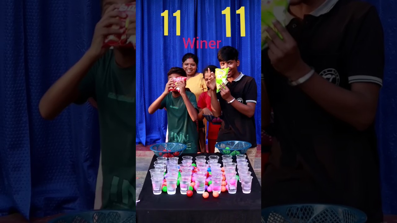 Bounce tha Ping pong Ball challenge it's so exciting #game #challenge