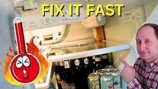 Refrigerator Not Getting Cold? Here's the Fix You Need