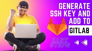 How to generate and add SSH key to your gitlab account | SSH key configuration in gitlab #gitlab