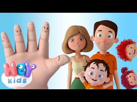 La Famille des Doigts | Papa doigt, où es-tu ? 👍 HeyKids - Chansons pour bébé