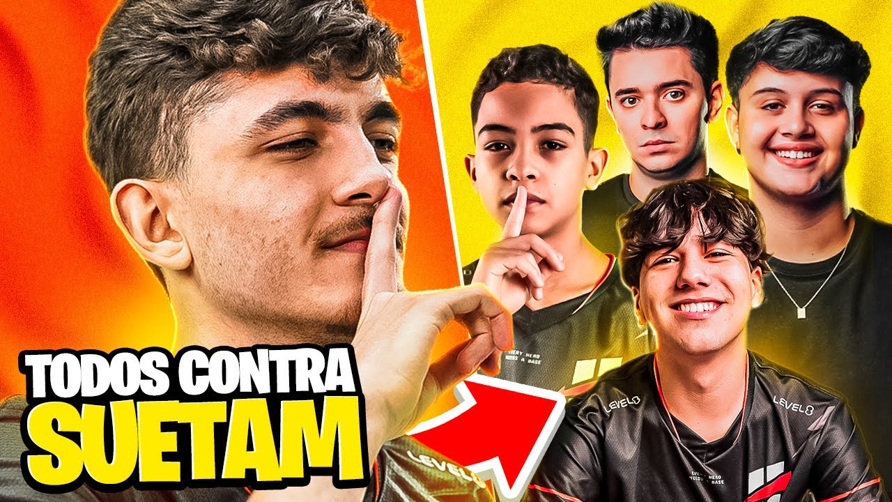 SUETAM TIROU X1 COM TODOS DA HERO BASE NO FORTNITE!!!