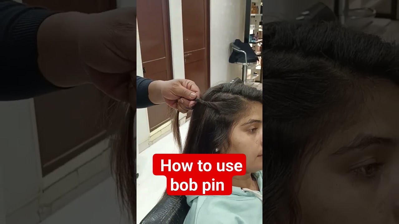 how use Bob pin 📌#haircare #haircut #hairgrowth #hairtutorial #hairtransformation #viral #viralvideo