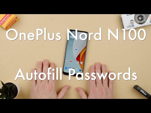 How to Set Autofill Passwords on a OnePlus Nord N100 Phone || OnePlus Nord N100