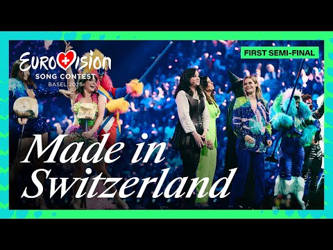 Made in Switzerland at the First Semi-Final | Eurovision 2025 | #UnitedByMusic ​​🇨🇭