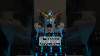 Gundam Keycaps 😍😍 #gundam #keyboard #keycaps