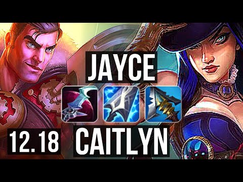 JAYCE vs CAIT (MID) | 13/1/7, 2.5M mastery, 6 solo kills, Legendary, 600+ games | EUW Master | 12.18