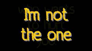 I'm Not The One - 3OH!3 lyrics