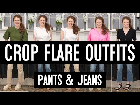 What to Wear & What Not To Wear With Crop Flare Pants...