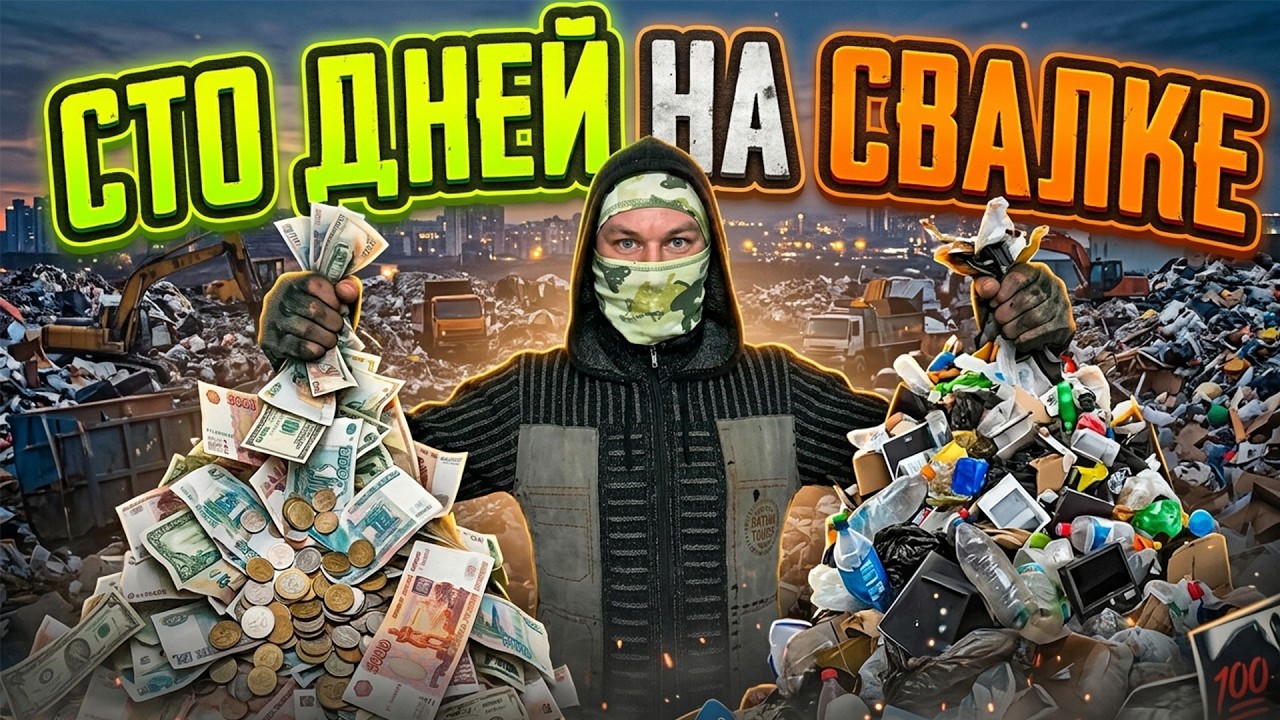 Поход на Свалку - Сто дней на Свалке как Выжить и Заработать