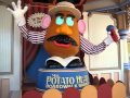 Mr Potato Head Pulls Off His Ear At Disneyland California Adventure 2008