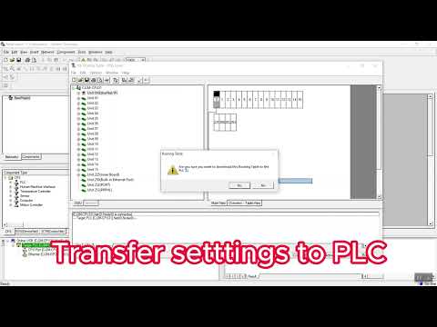 How to set up CJ1W-EIP21 (CJ1W-ETN21) routing table using CX Integrator