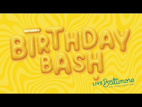 Baltimore City 2024 Birthday Bash Promo