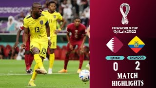 Qatar vs Ecuador || Highlights FIFA World Cup Qatar 2022