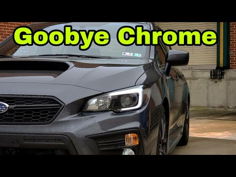 Painting My WRX Headlights & C Light Install