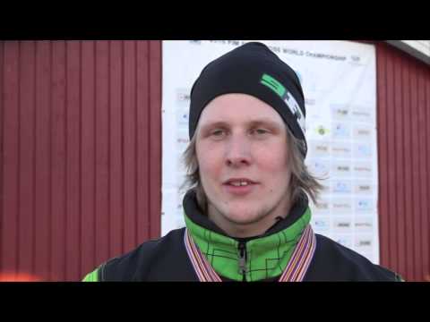 Filip Eriksson brons i FIM Snowcross World Championship 2015