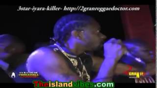 Bounty Killer & Iyara Rushed 3Star While Performing, Then Bounty dissed 3 Star and got booed
