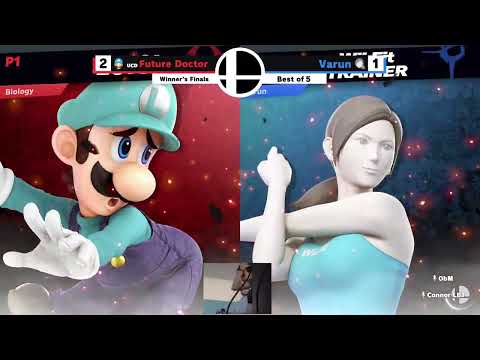 Smash at UC Davis #14: Winner's Finals - Varun (Wii Fit Trainer) vs Future Doctor (Luigi)