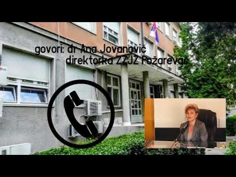 Zavod za javno zdravlje Požarevac:U Podunavskom okrugu od korona virusa zaraženo 9 pacijenata