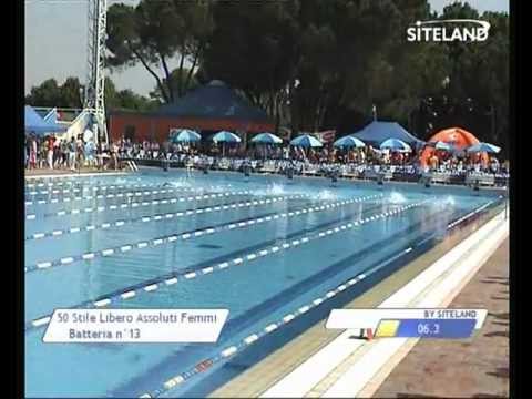 Serie 13 dei 50 Stile Libero  Assoluti Femmine Master - 12 MEMORIAL ANDREA BETTIOL