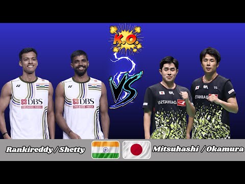MEN’S DOUBLES | RANKIREDDY / SHETTY (IND) VS MITSUHASHI / OKAMURA (JPN) | BADMINTON 2026