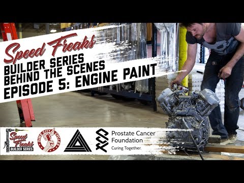 Refinish & Paint Engine - Enter to Win Honda CX500 Build Part 5 'Speed Freaks' Builder Series