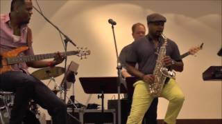 Julian Vaughn and Marcus Anderson at 5. Augsburg Smooth Jazz Festival (2014)