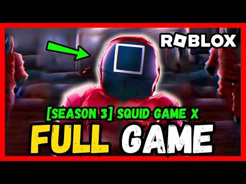 [SEASON 3] Squid Game X FULL GAME Walkthrough & Ending - ROBLOX