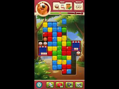 Toon Blast Level 6629 - NO BOOSTERS 🐻🐺🐱 | SKILLGAMING ✔️