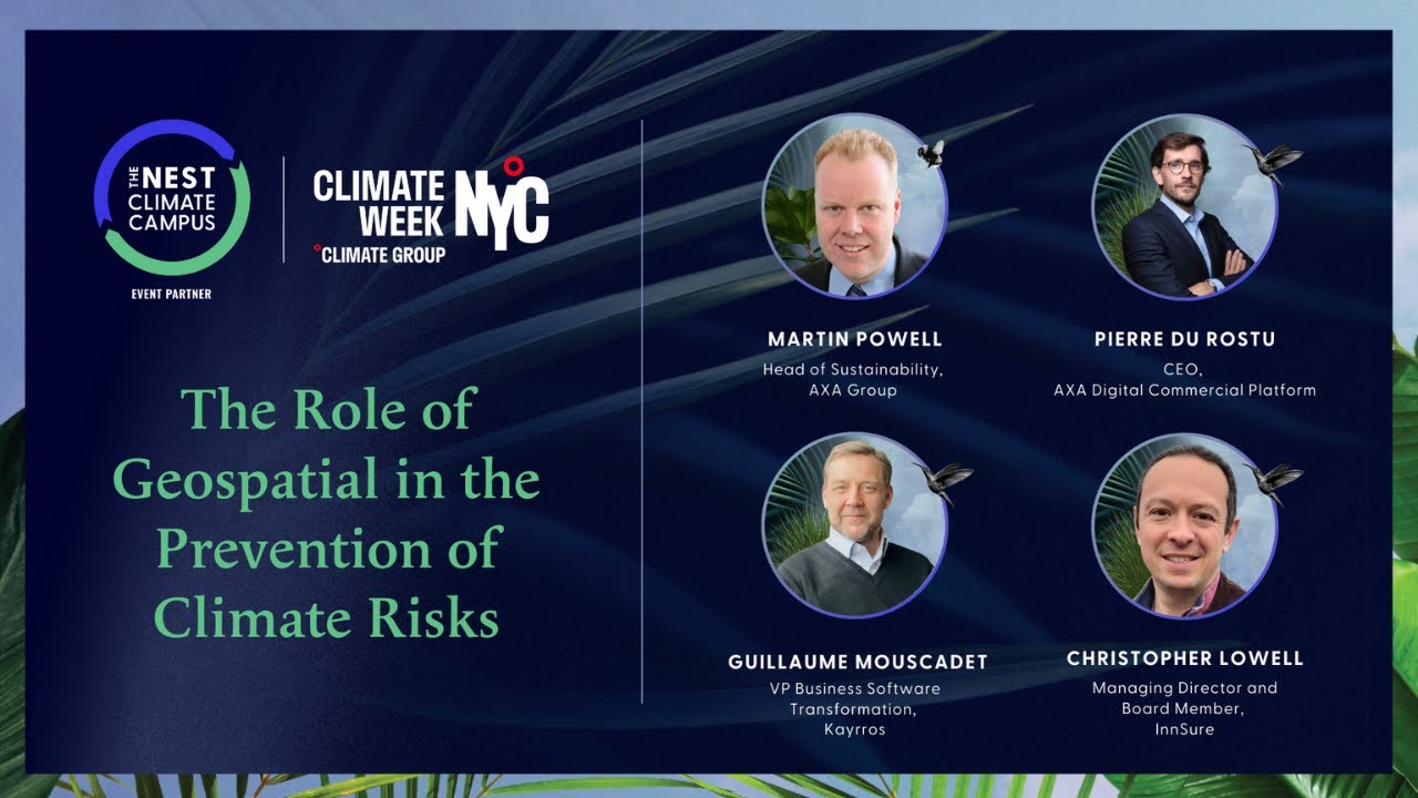 The Role of Geospatial in the Prevention of Climate Risks