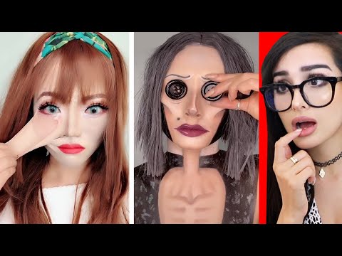 Crazy Halloween Tik Tok Makeup Transformations
