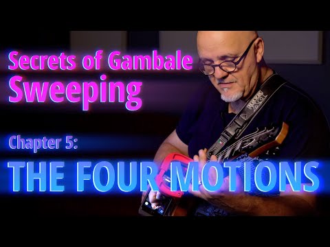 Secrets of Gambale Sweeping!  Ch. 5 - The Four Motions of Gambale Sweeping