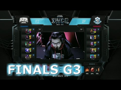 INTZ e-Sports vs Dark Passage Game 3 | Finals S6 Worlds 2016 Wildcard Qualifiers | ITZ vs DP G3