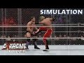 WWE 2K16 SIMULATION Edge Vs Chris Jericho Extreme Rules 2010 Highlights