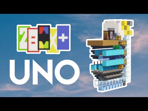 UNO in Survival Minecraft 🃏 | Minecraft Java 1.20+ Redstone Tutorial