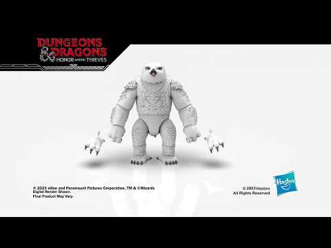 Dungeons & Dragons Honor Among Thieves Golden Archive Owlbear/Doric, 6-Inch Scale thumbnail