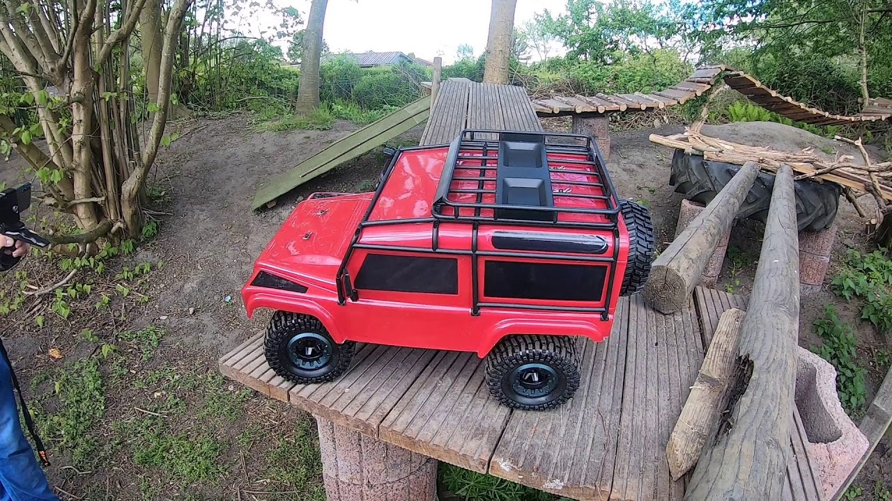 RC auto Yakubi Sakai Crawler, stříbrná