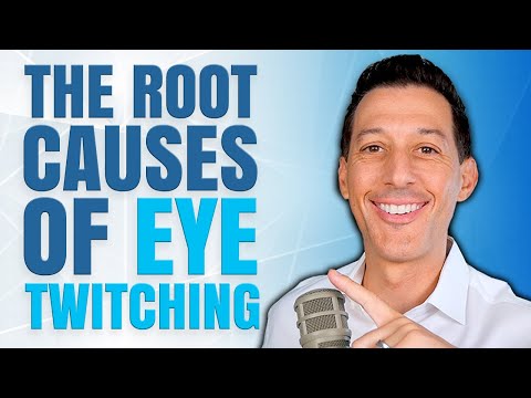#1 Natural Way to Stop EYE TWITCHING | Dr. Stephen Cabral