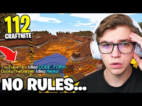 Craftnite: #112 - INTRODUCING THE *WILDERNESS*... (No Rules!)