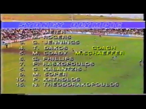 NSL 1984 Grand Final - South Melbourne Hellas vs Sydney Olympic  - (2 Leg Highlights)