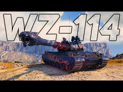 WZ-114 a Tigriskarom 3D-stílussal | World of Tanks 1.22 | 2023-09-29