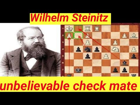 Karl Hamppe vs Wilhelm Steinitz.Wilhelm Steinitz best chess game.all chess game.chess sacrifice.#tal