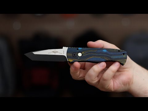 Protech Emerson CQC 7 Automatic With Starry Night G-Carta Scale