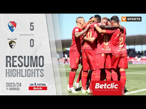 Resumo: Gil Vicente 5-0 Portimonense (Liga 23/24 #1)